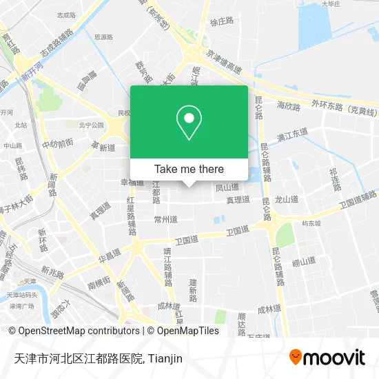 天津市河北区江都路医院 map