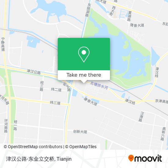 津汉公路-东金立交桥 map