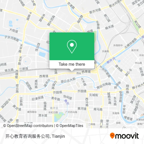 开心教育咨询服务公司 map