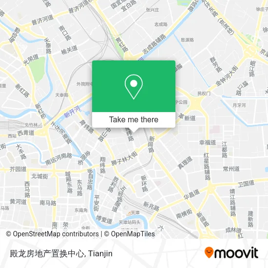 殿龙房地产置换中心 map