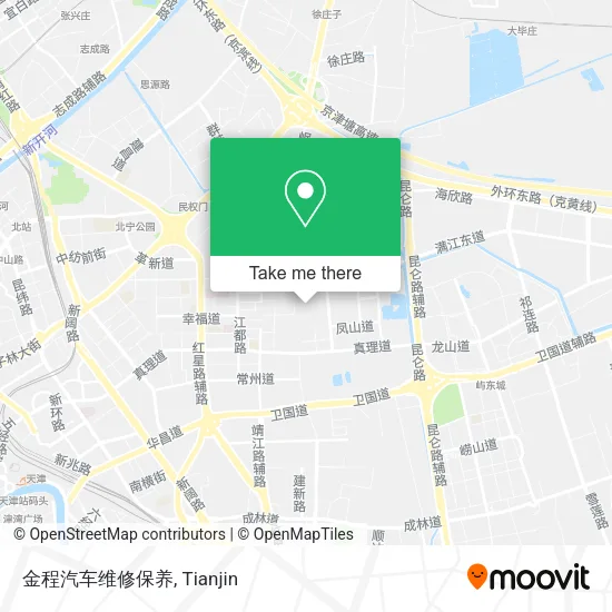 金程汽车维修保养 map