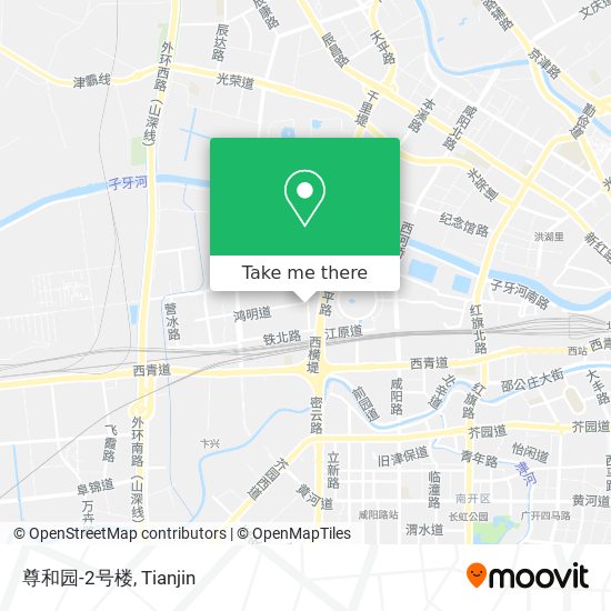 尊和园-2号楼 map