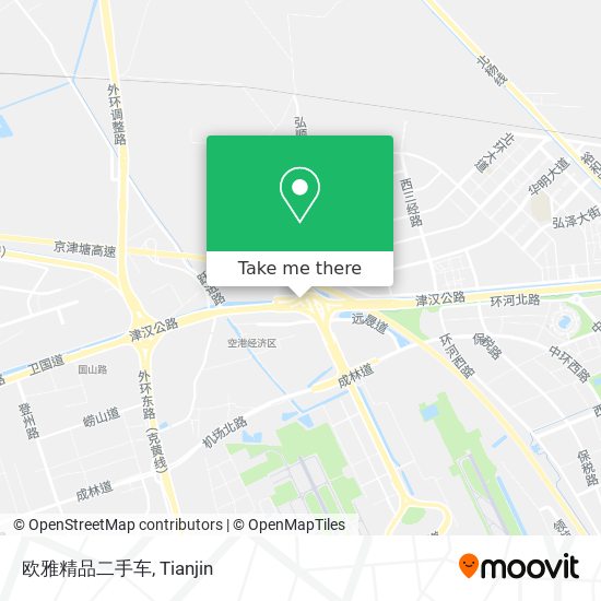 欧雅精品二手车 map