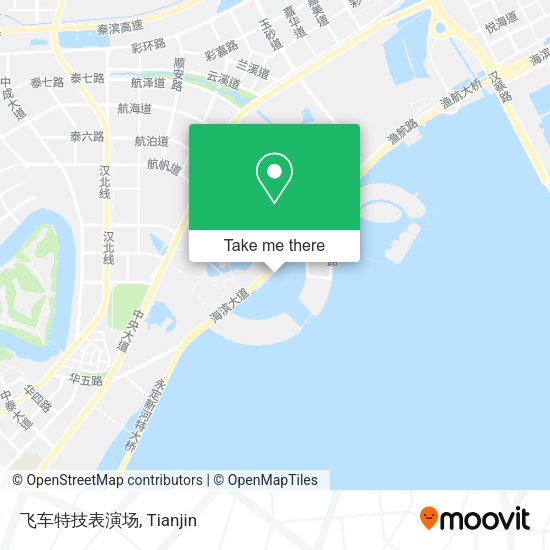 飞车特技表演场 map