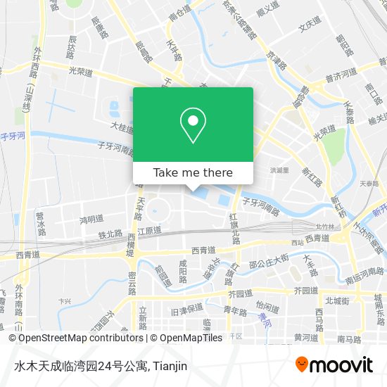 水木天成临湾园24号公寓 map