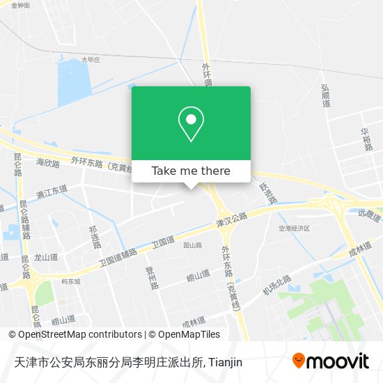 天津市公安局东丽分局李明庄派出所 map