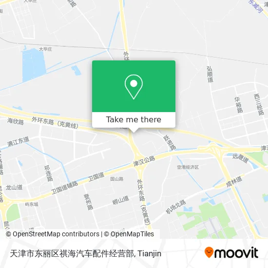 天津市东丽区祺海汽车配件经营部 map
