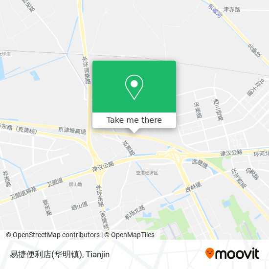 易捷便利店(华明镇) map