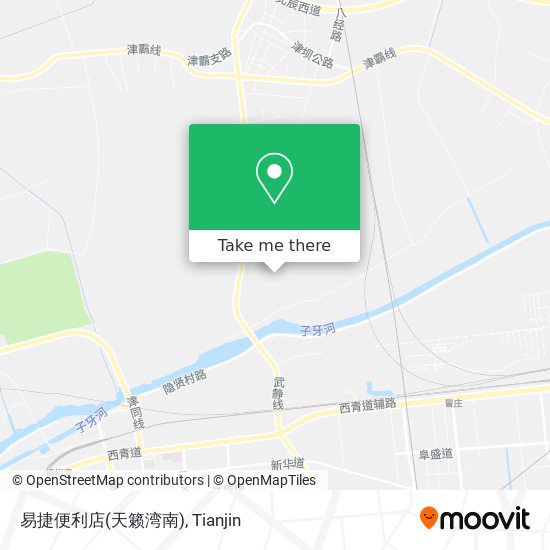 易捷便利店(天籁湾南) map