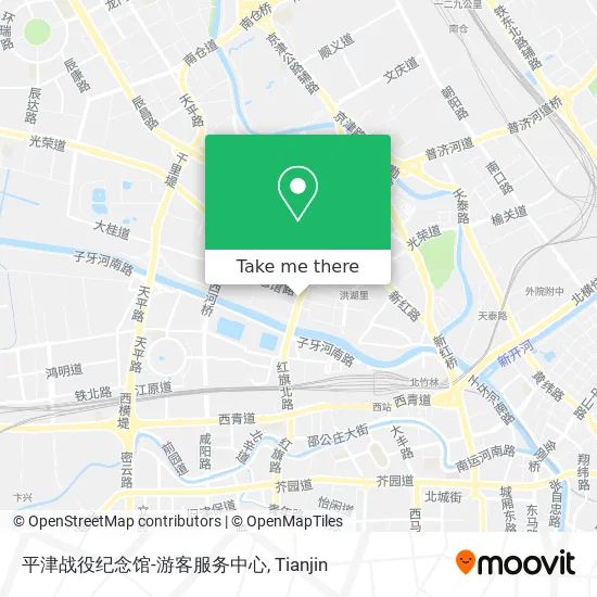 平津战役纪念馆-游客服务中心 map