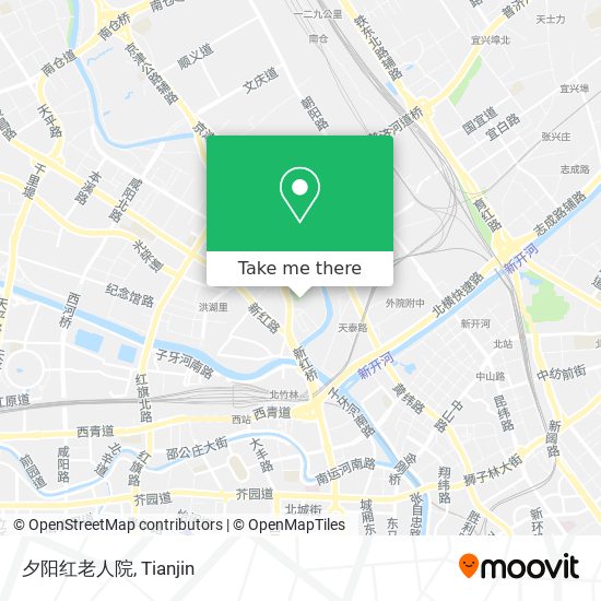 夕阳红老人院 map