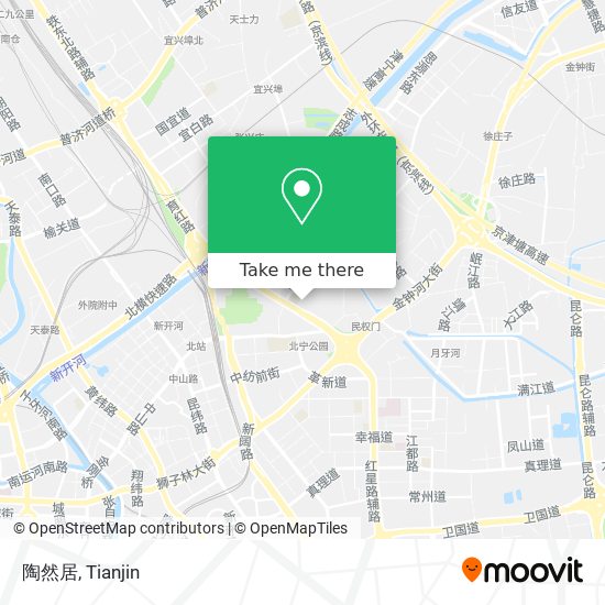 陶然居 map