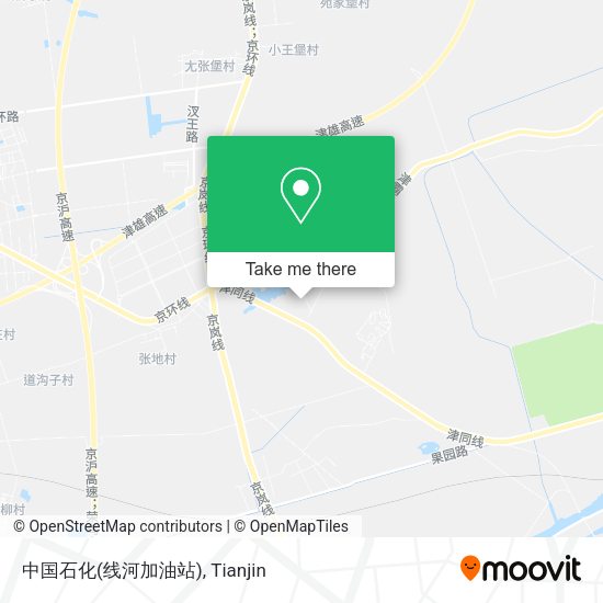 中国石化(线河加油站) map