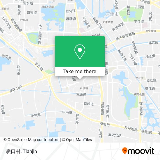 凌口村 map