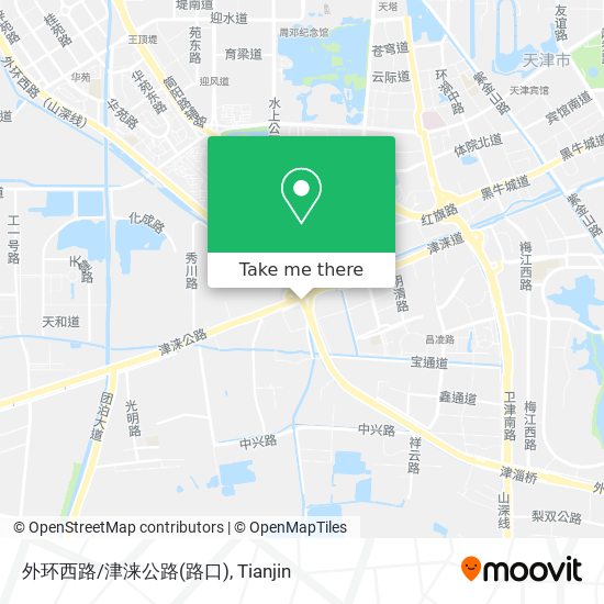 外环西路/津涞公路(路口) map