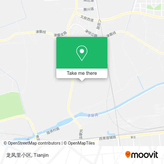 龙凤里小区 map