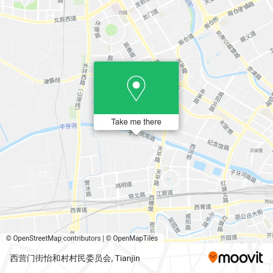 西营门街怡和村村民委员会 map