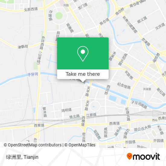 绿洲里 map