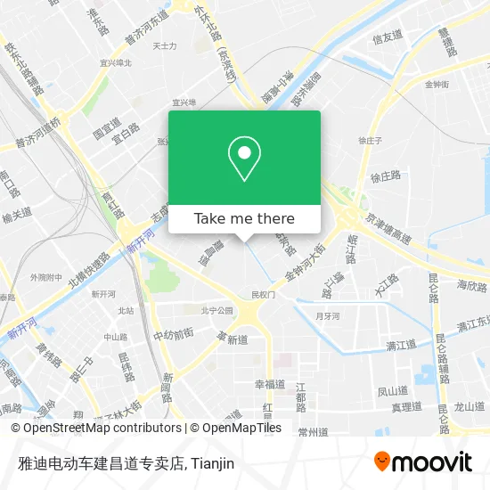 雅迪电动车建昌道专卖店 map
