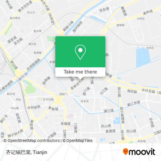 齐记锅巴菜 map
