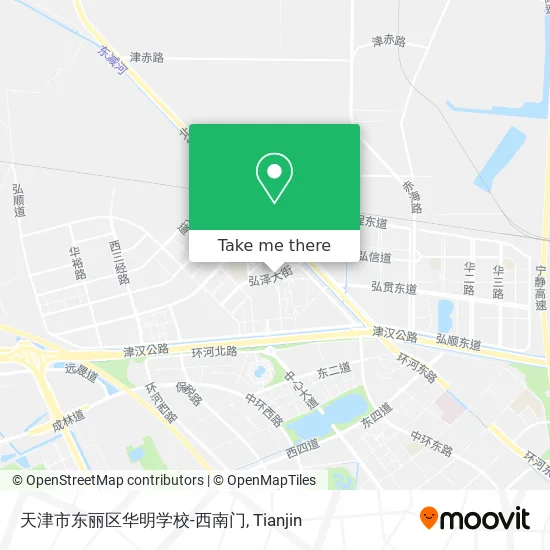 天津市东丽区华明学校-西南门 map