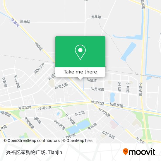 兴福忆家购物广场 map