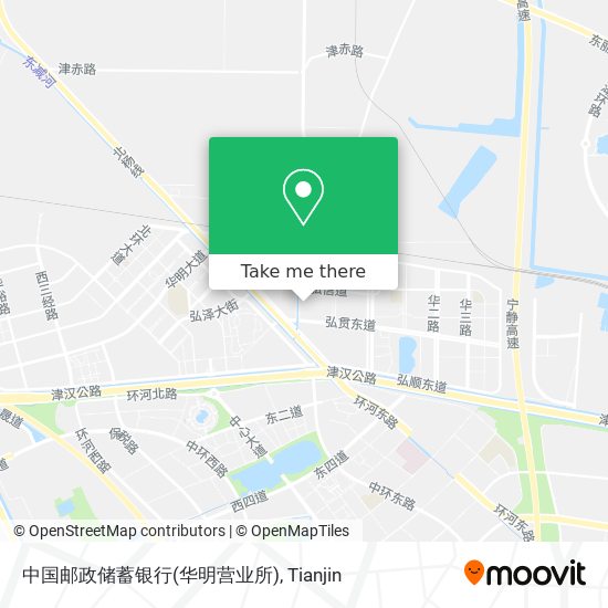中国邮政储蓄银行(华明营业所) map