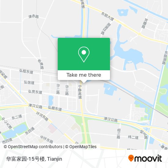 华富家园-15号楼 map