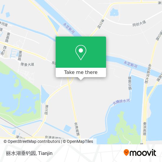 丽水湖垂钓园 map