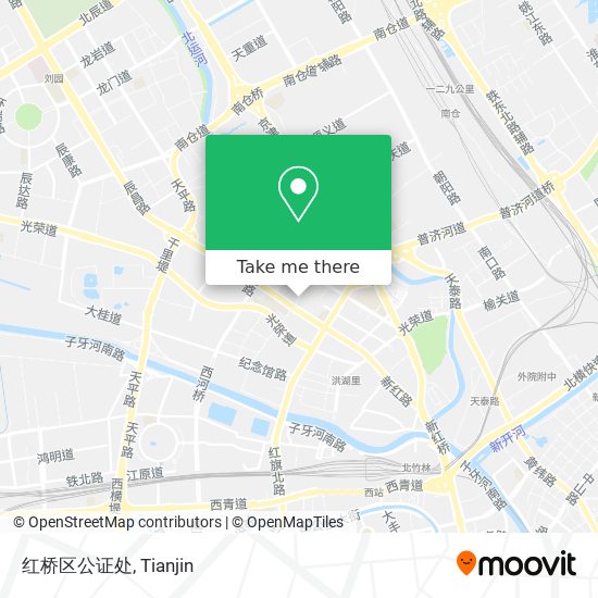 红桥区公证处 map