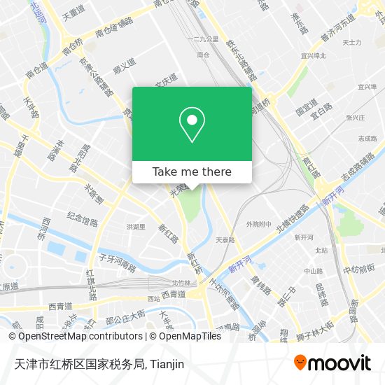 天津市红桥区国家税务局 map