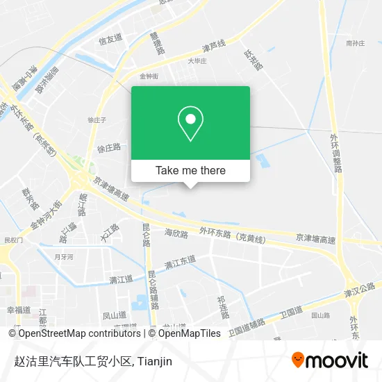 赵沽里汽车队工贸小区 map