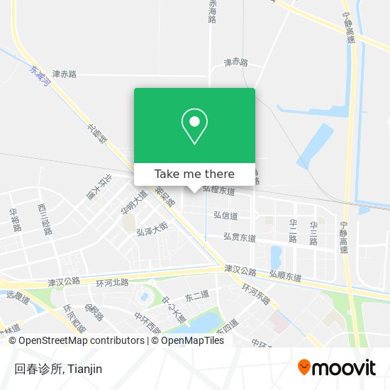 回春诊所 map