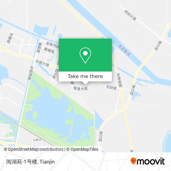 阅湖苑-1号楼 map