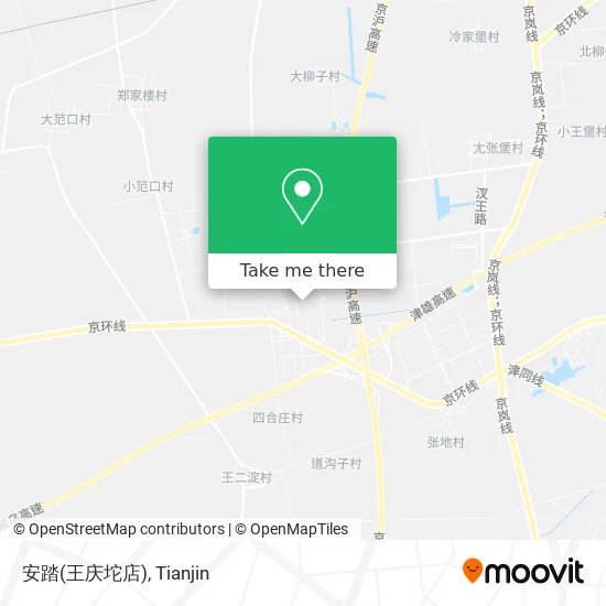 安踏(王庆坨店) map