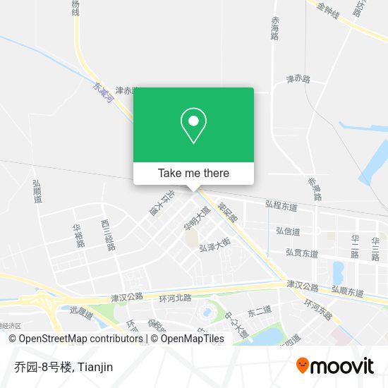 乔园-8号楼 map