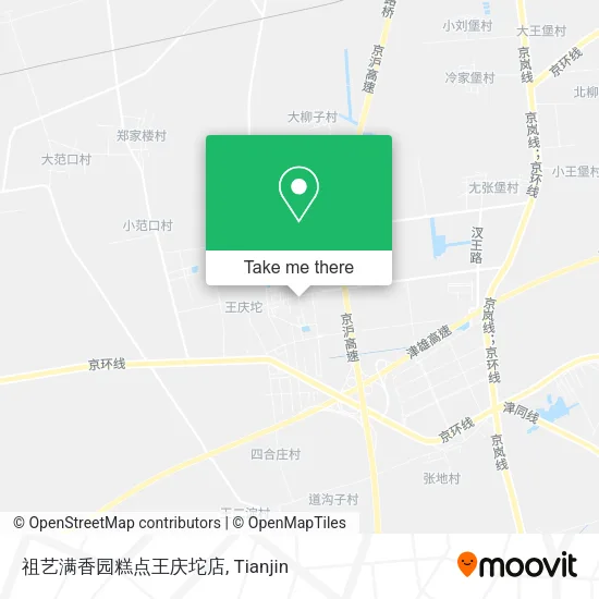 祖艺满香园糕点王庆坨店 map