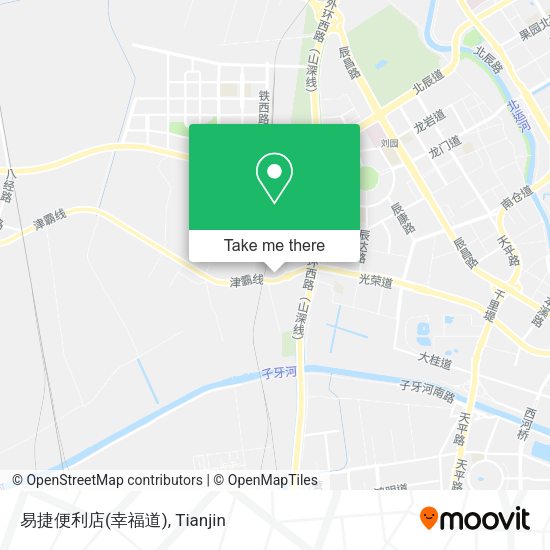 易捷便利店(幸福道) map