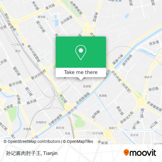 孙记酱肉肘子王 map