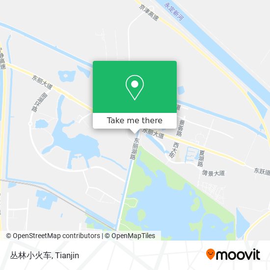 丛林小火车 map