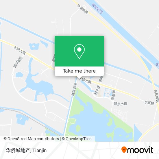 华侨城地产 map