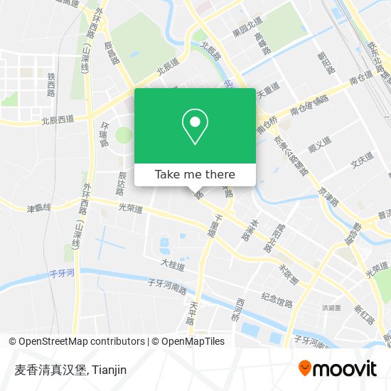 麦香清真汉堡 map