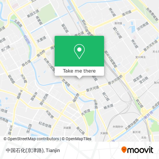 中国石化(京津路) map