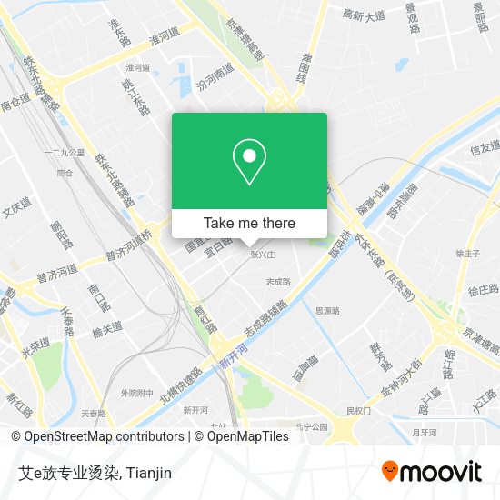 艾e族专业烫染 map