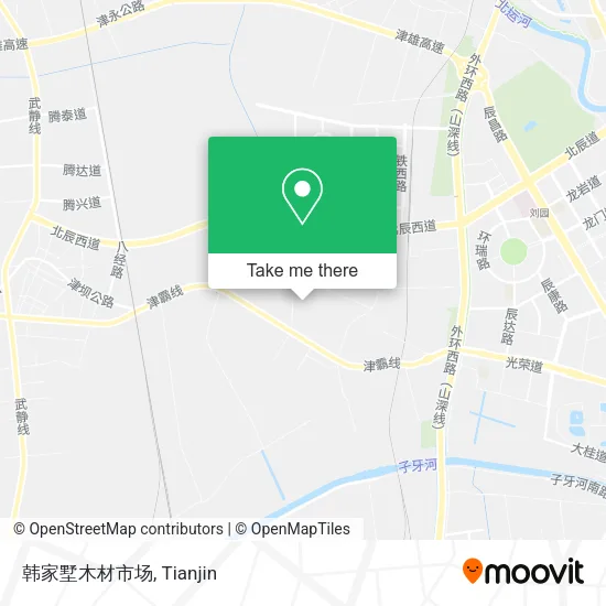 韩家墅木材市场 map