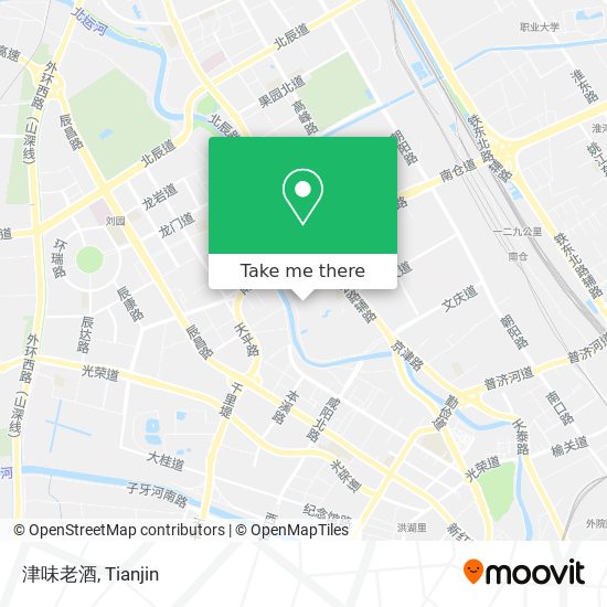 津味老酒 map