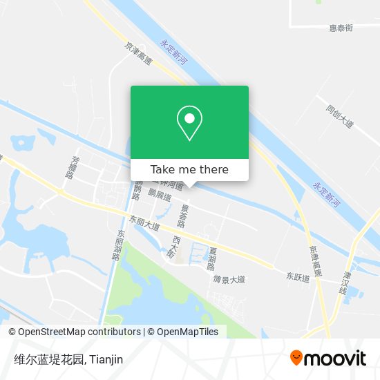 维尔蓝堤花园 map