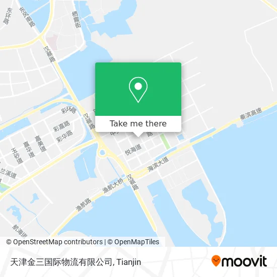 天津金三国际物流有限公司 map