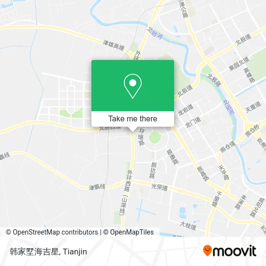 韩家墅海吉星 map
