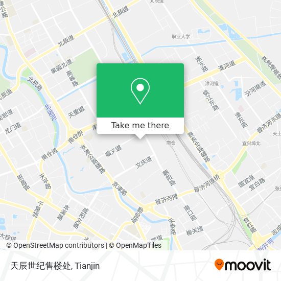 天辰世纪售楼处 map